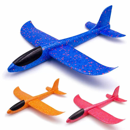 Foam Plane Glider Hand Throw Inertial EPP Bubble Planes Outdoor Launch For Kids Gift Toy