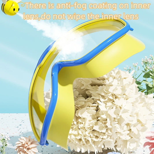 Kids Swimming Goggles Big Frame HD View Anti Fog Waterproof For Boys And Girls Multi Color