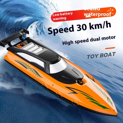 Cross Border Remote Control Boat 2.4G High Speed Electric Toy With Lithium Battery For Kids Ages 6 To 12