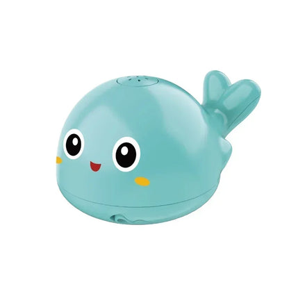 Macroupta Electric Whale Bath Toys With Water Spray LED Light Music For Kids 3 To 6 Years