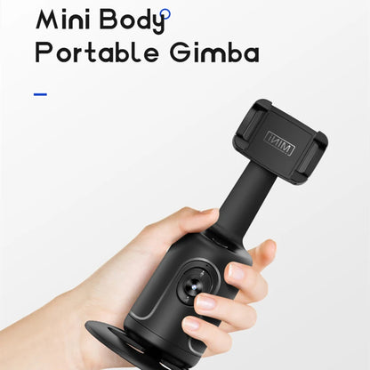 Cool Dier P01 360 Rotation Gimbal Stabilizer With AI Face Tracking For TikTok Live Streamers Smartphones
