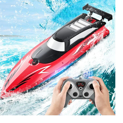 Cross Border Remote Control Boat 2.4G High Speed Electric Toy With Lithium Battery For Kids Ages 6 To 12