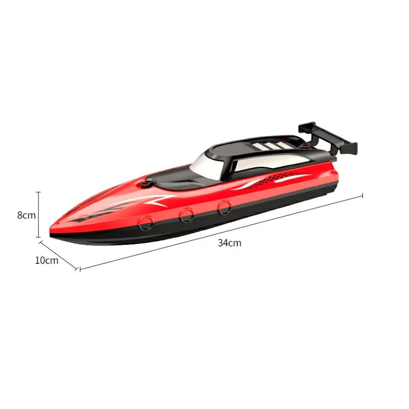 Cross Border Remote Control Boat 2.4G High Speed Electric Toy With Lithium Battery For Kids Ages 6 To 12