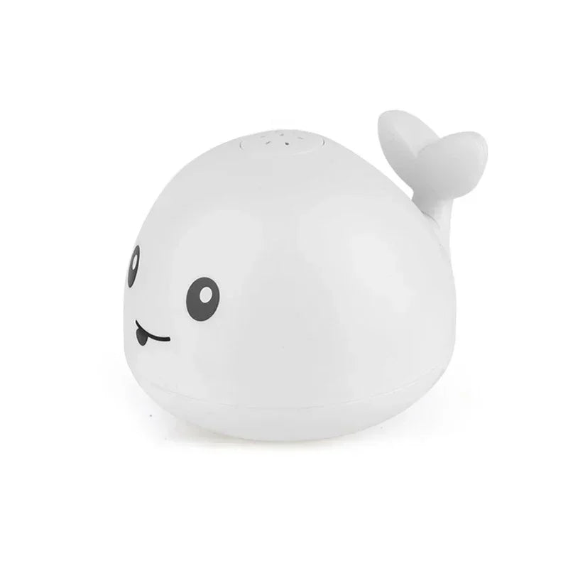 Macroupta Electric Whale Bath Toys With Water Spray LED Light Music For Kids 3 To 6 Years