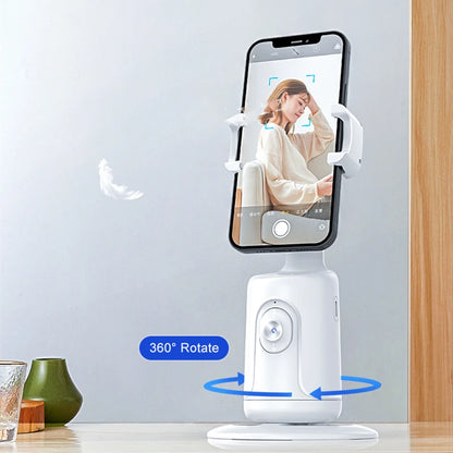 Cool Dier P01 360 Rotation Gimbal Stabilizer With AI Face Tracking For TikTok Live Streamers Smartphones