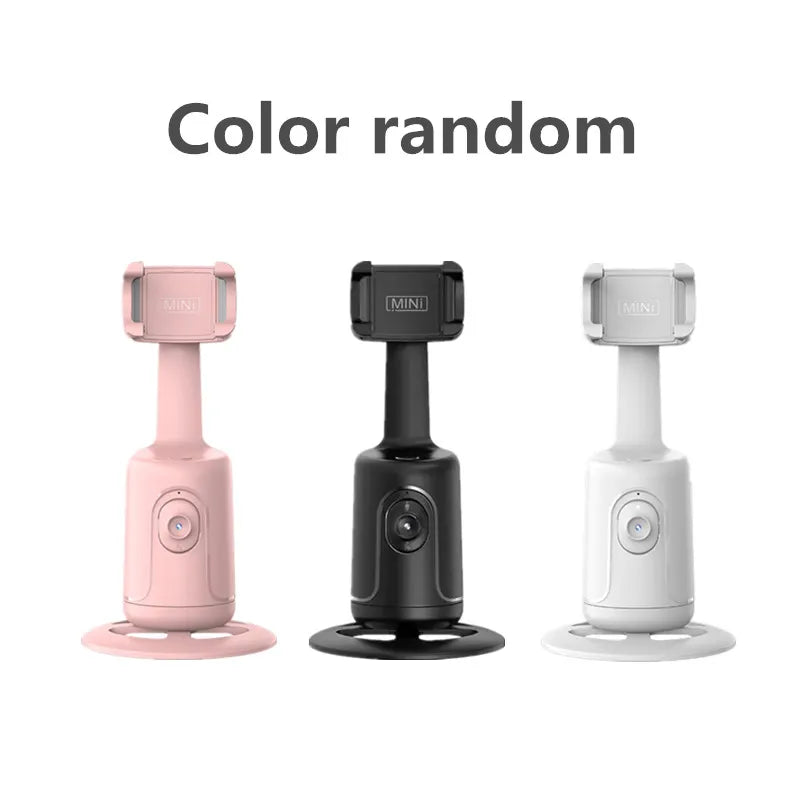 Cool Dier P01 360 Rotation Gimbal Stabilizer With AI Face Tracking For TikTok Live Streamers Smartphones
