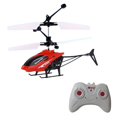 ZHENDUOC Gesture Sensing RC Helicopter For Kids Wireless Mini Airplane With Flashing Lights